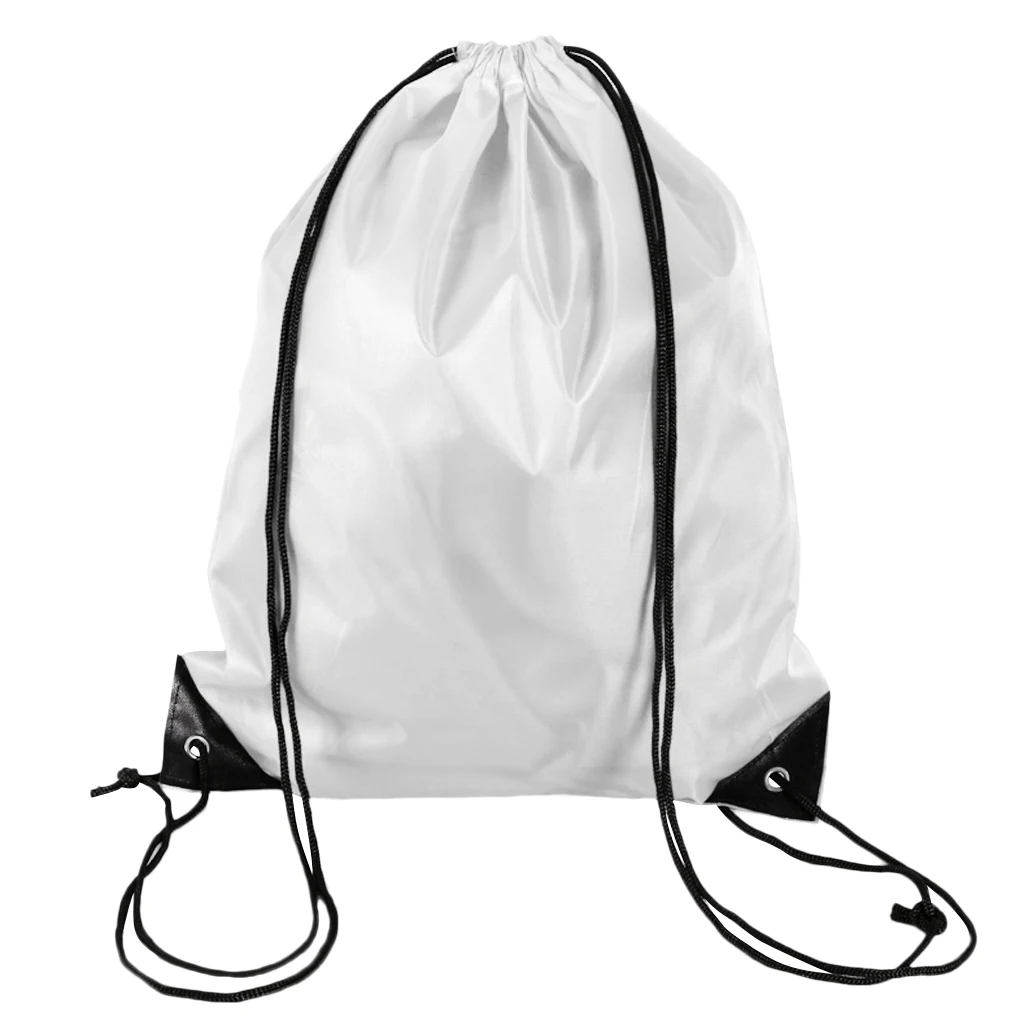 

Drawstring Bag Sack Backpack RuckSack Waterproof Camping Picnic Snacks Carry Bag