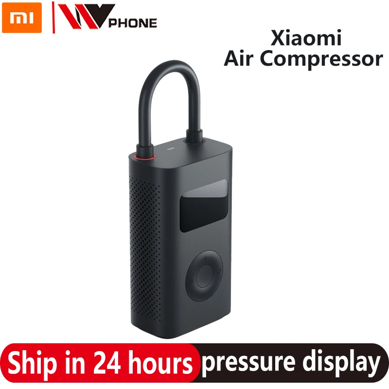 Портативный Электрический насос Xiaomi Mijia воздушный компрессор умный цифровой