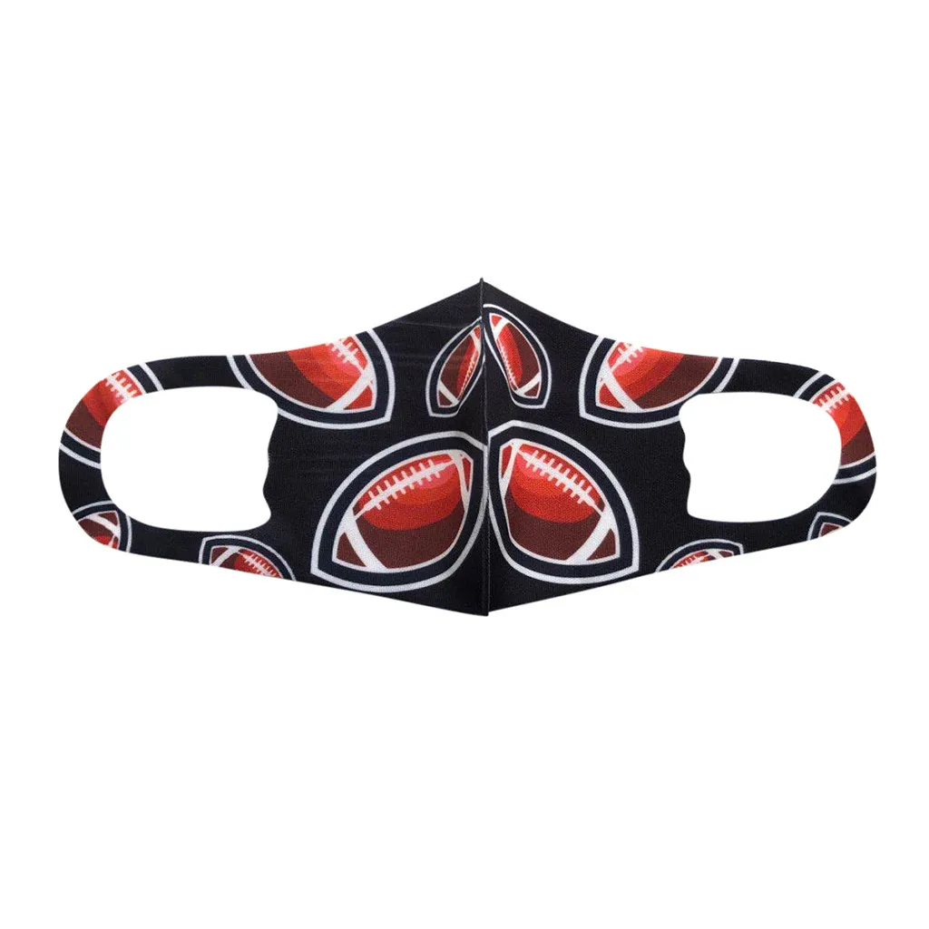 Детская шелковая маска с принтом для мальчиков и девочек защищающая от пыли