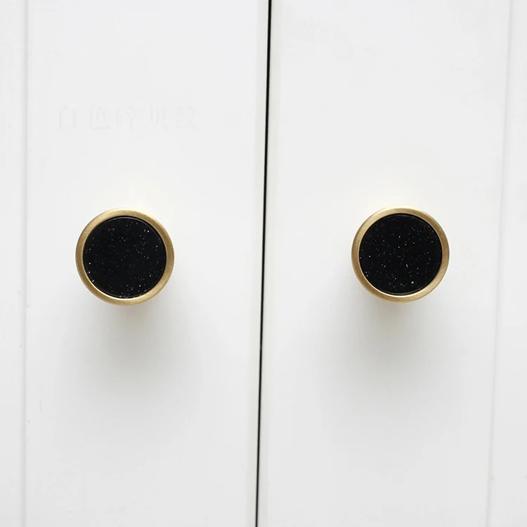 Мульти дизайн маленькая латунь + ручки для мебели в виде раковины и выдвижного