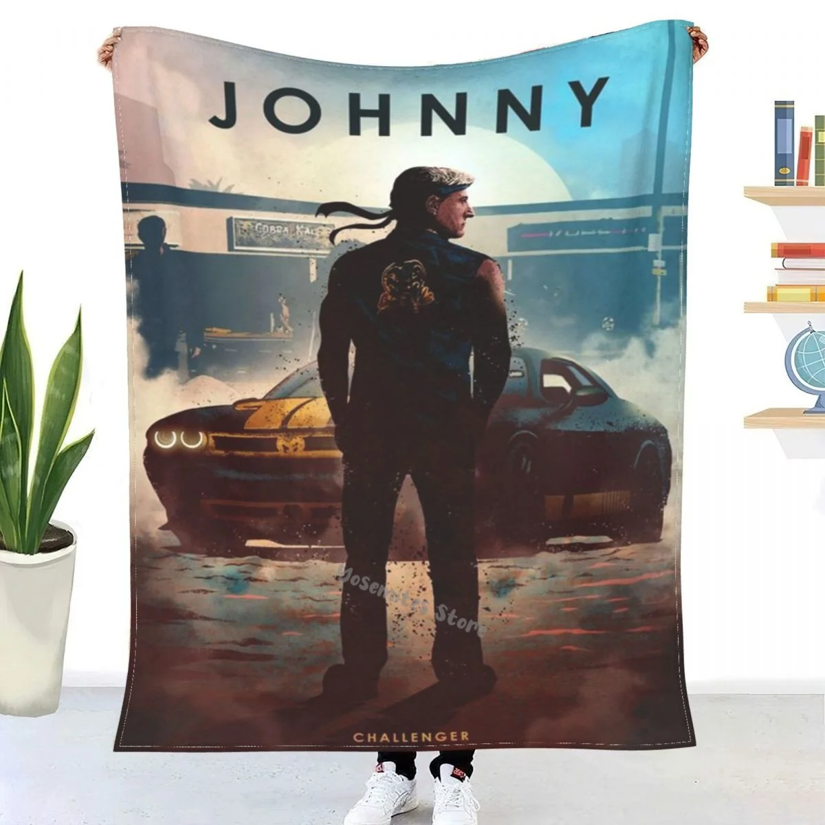 

Кобра Кай. Плед одеяло шерпа одеяло постельное белье мягкое одеяло