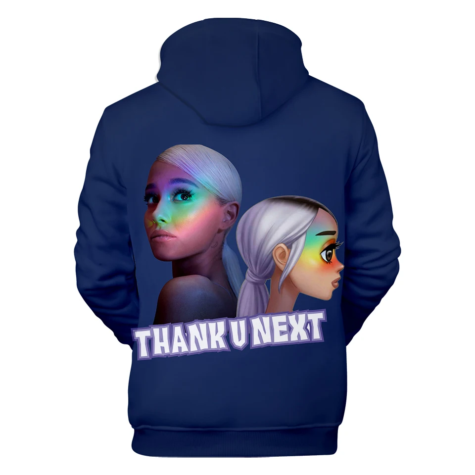 New Fashion Beautiful Ariana Grande 3D Hoodies Women/Men Ariana Grande Spring Autumn Casual 3D Harajuku Girl's Hoodies Tops