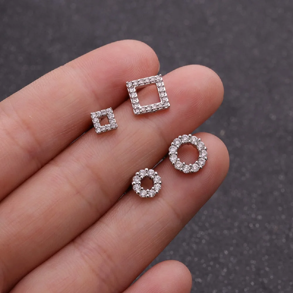 1 шт. пирсинг для пупка с цирконом|Серьги-гвоздики| |