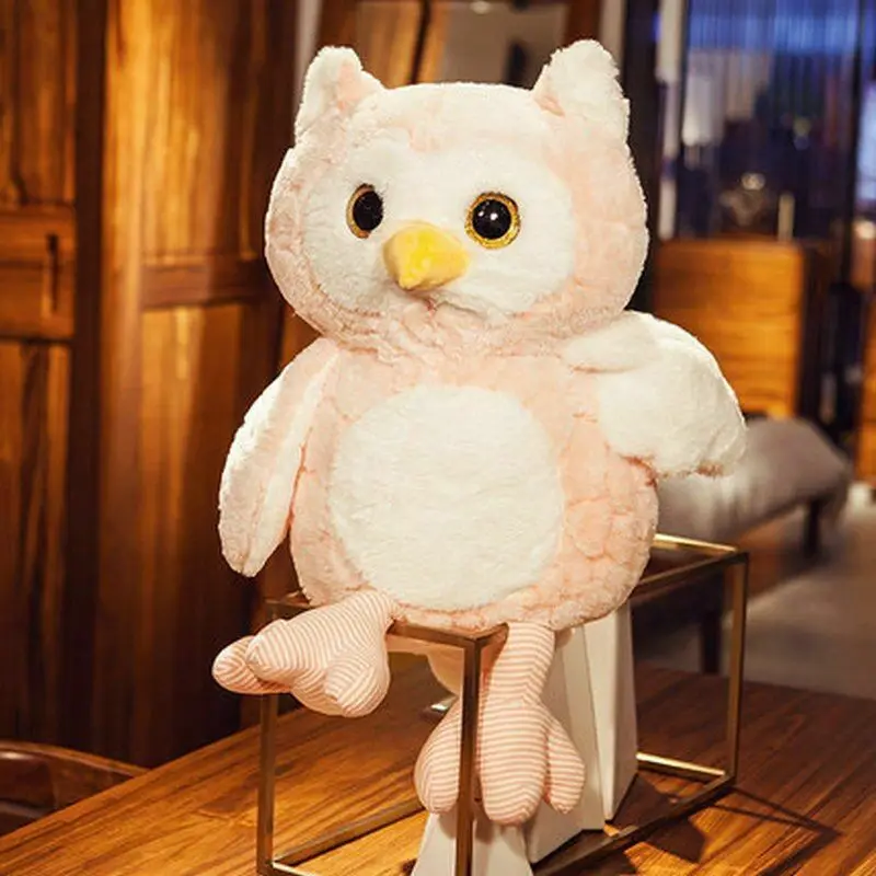 

Owl Plush Toy Animal Stuffed Doll Pillow Cushion Home Decor Birthday Gift Plush/Nano Doll Cute Plush Toys Cotton