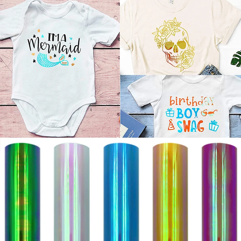 5 Цвета DIY футболка сумки глянцевая пленка с надписью Термальность