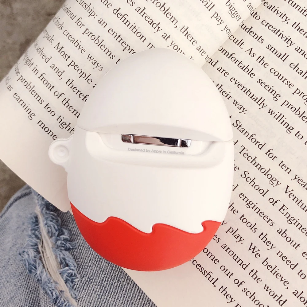 Мягкий силиконовый чехол для наушников с 3d изображением шоколадного сюрприза