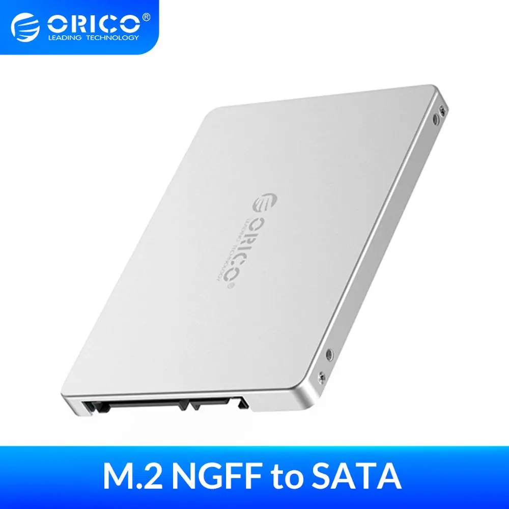 

Переходник ORICO, 2,5 дюйма, M.2 NGFF на SATA 3,0 SSD, 6 Гбит/с