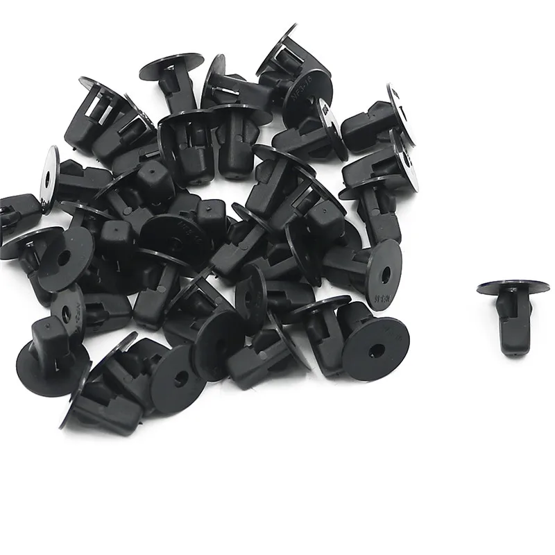 50 шт. винт гайка крепежной втулки капот крыло пластиковый фиксатор заклепки
