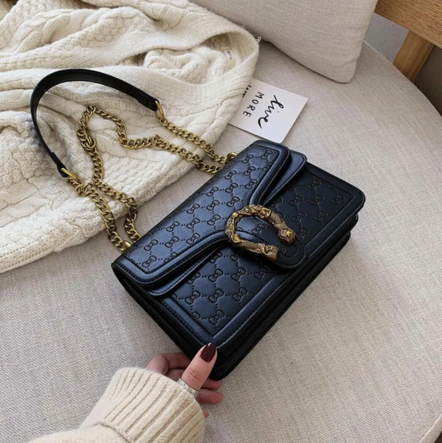 Европейская ретро модная женская квадратная сумка 2020 AAA качественная матовая