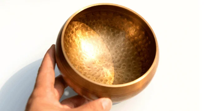 Новое поступление тибетская буддийская чаша для медитации медная Звуковая