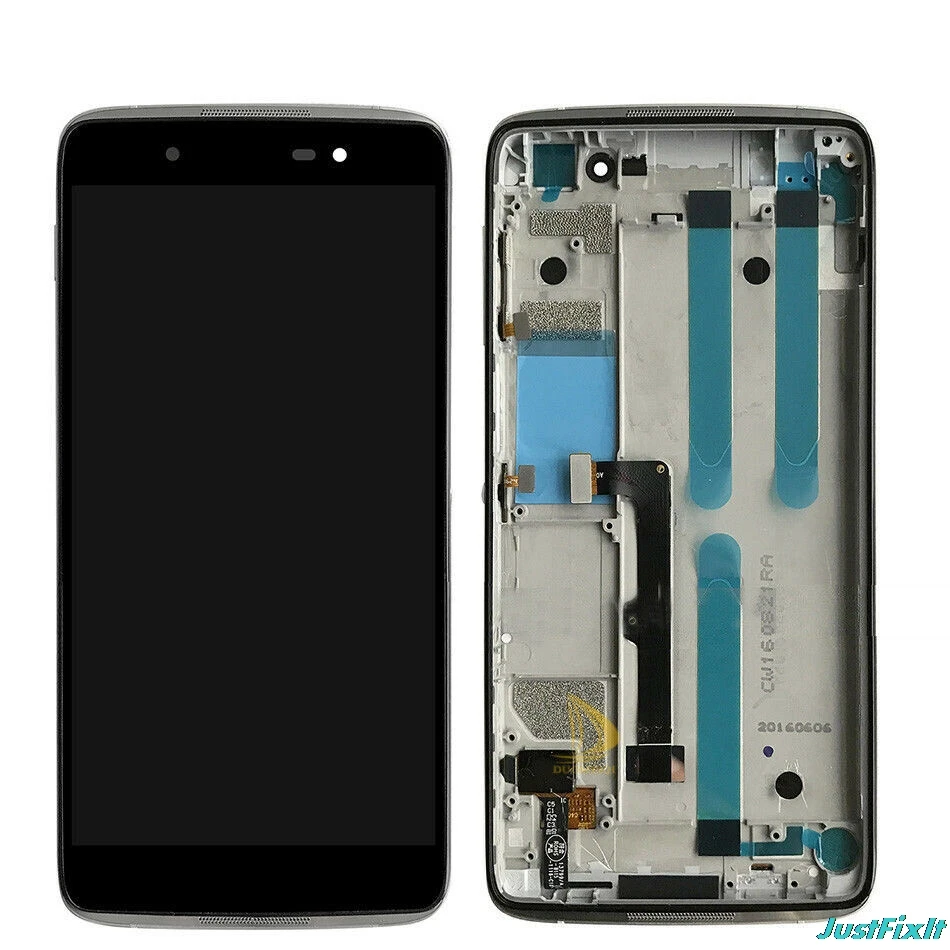 Полный ЖК-дисплей для Alcatel One Touch Idol 4 LTE 6055 + дигитайзер сенсорного экрана рамка в