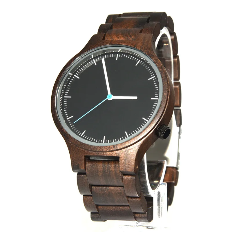 

Hofost Full Wooden Watches Mens Creative Bracelet Analog Natural Bamboo Quartz Wristwatch Male Watch Best Gifts Reloj de madera