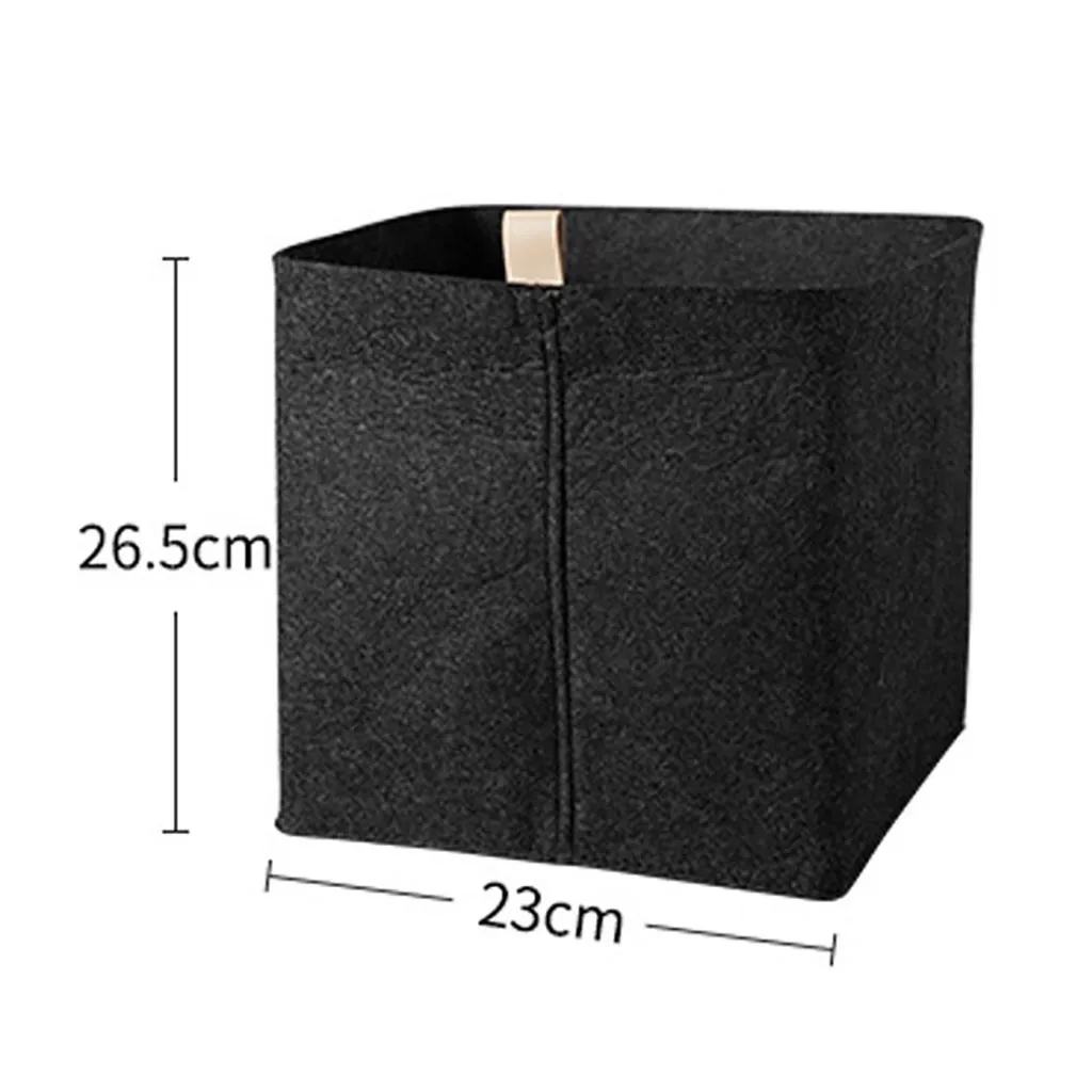 

Foldable Storage Organizer Desktop Toy Box Storage Container Fabric Basket Waterproof Durable Robust Office Storage Bin Basket