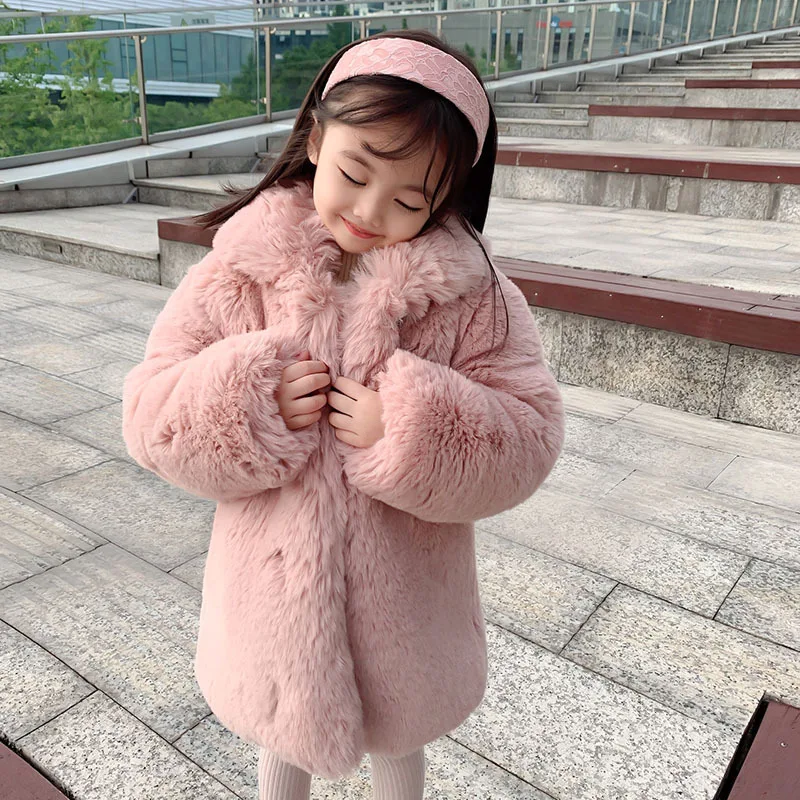 

Kids Girls' Winter Extra Thick Super Soft Warm Coat