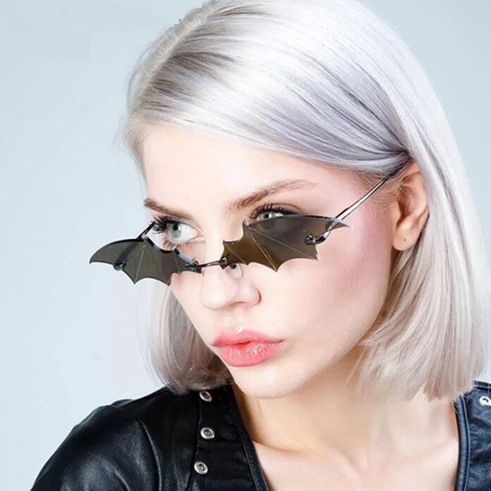 Новинка 2020 солнцезащитные очки в форме летучей мыши для женщин и мужчин