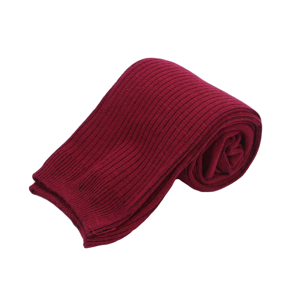 Женские чулки однотонные до бедра трикотажные длинные носки женские эластичные