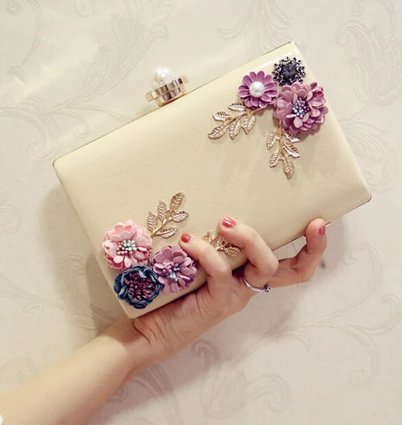 2019 высококачественные женские вечерние сумки с цветами женская модная