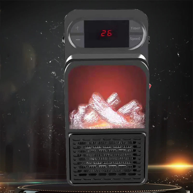 Мини Электрический настенный нагреватель пламени в тепле воздуха PTC