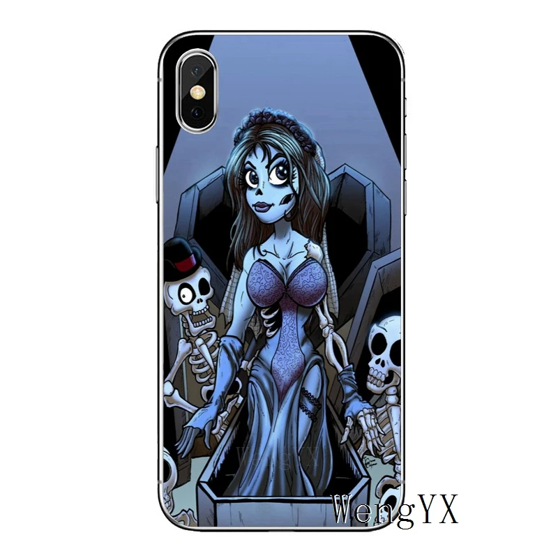 Tim Burton s Труп невесты для samsung Galaxy A10 A30 A40 A50 A60 A70 huawei P30 lite pro P Smart Y6 мягкий чехол - Цвет: Corpse-Bride-A-03