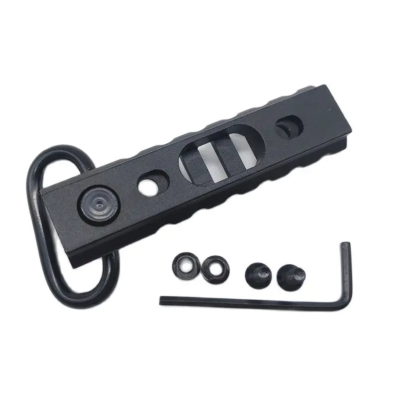 Keymod Пикатинни рельсовая секция 6 слотов с быстрым Съемная стропа шарнирная