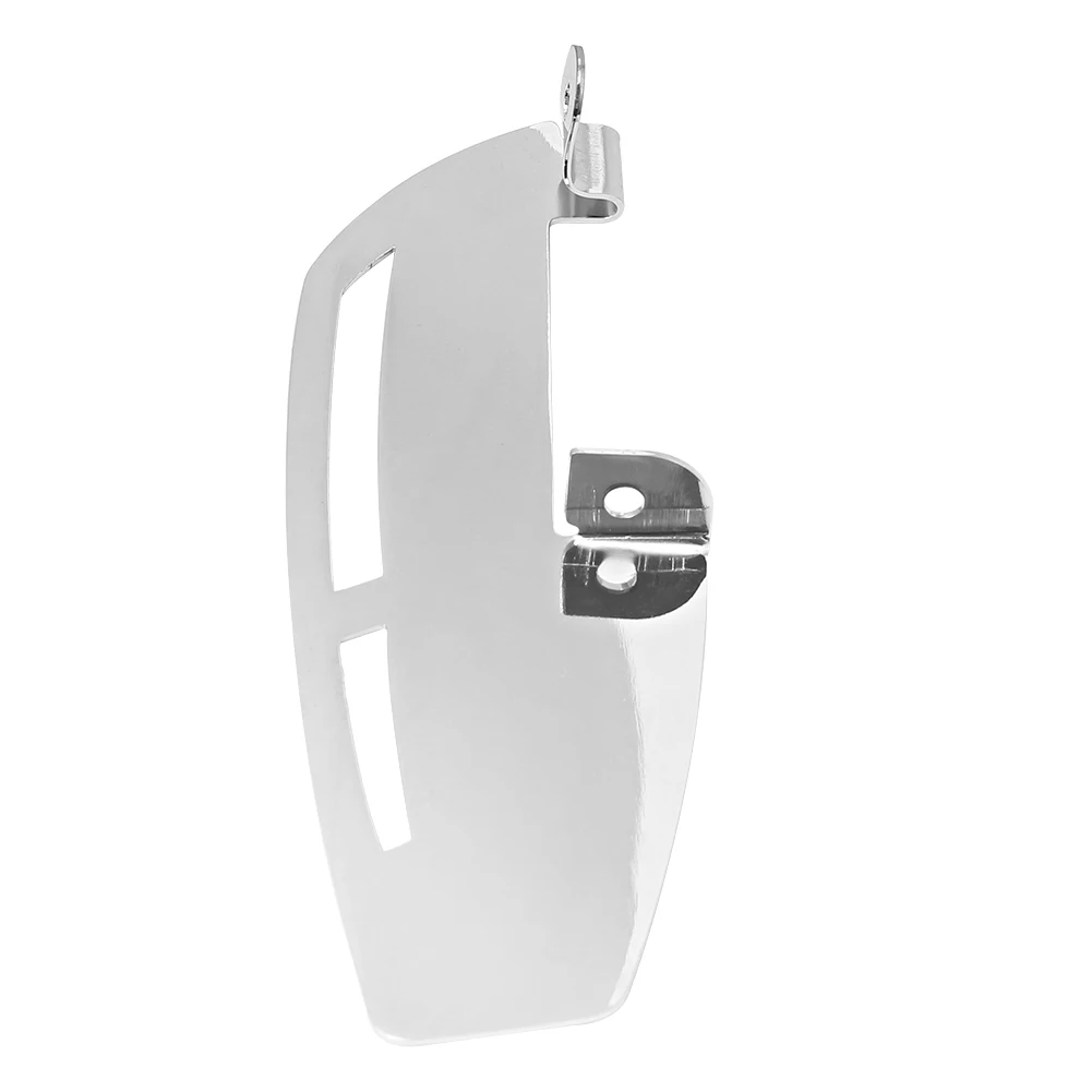 Motorcycle Chrome Driver Floorboard Footboard Heel Guard For Harley Touring Road King Electra Glide Softail CVO Ultra FLTRUSE | Автомобили