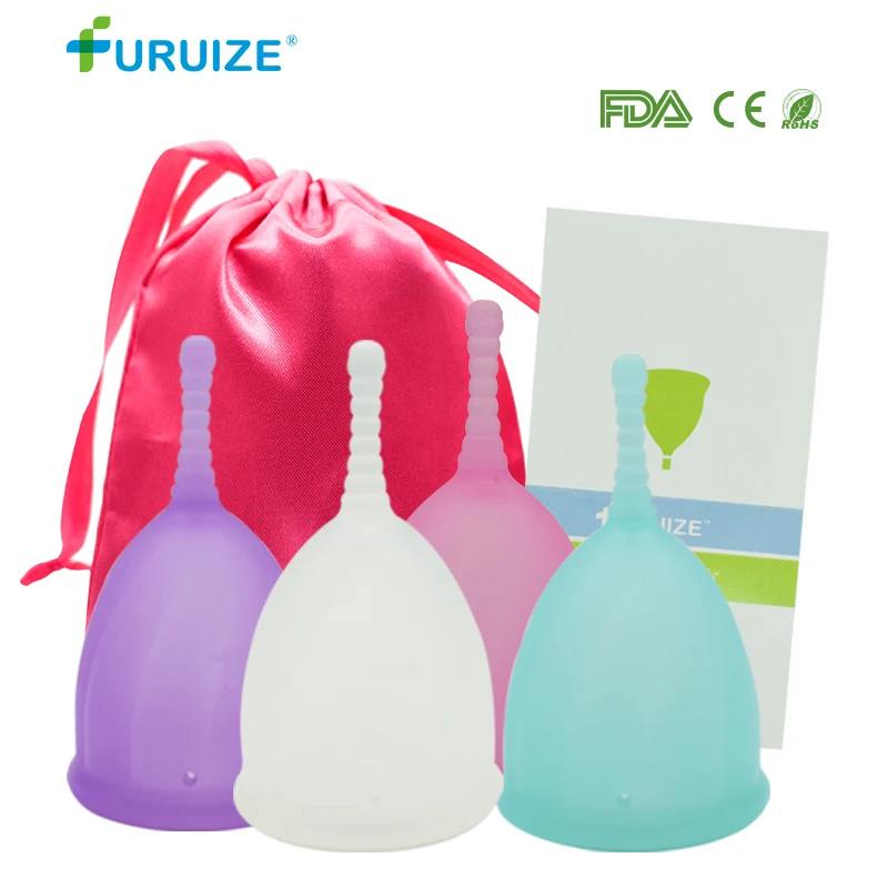 Новейшая чашка с бриллиантами медицинская силиконовая менструальная женская