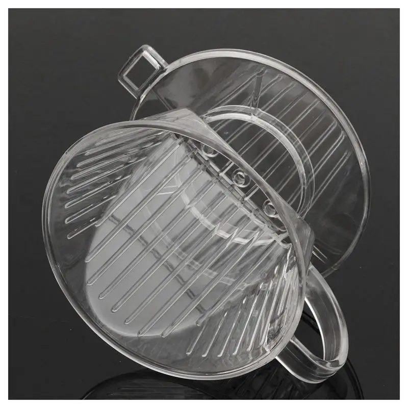 Прозрачный кофе фильтр стаканчик Конус чайник пивовар держатель пластиковые