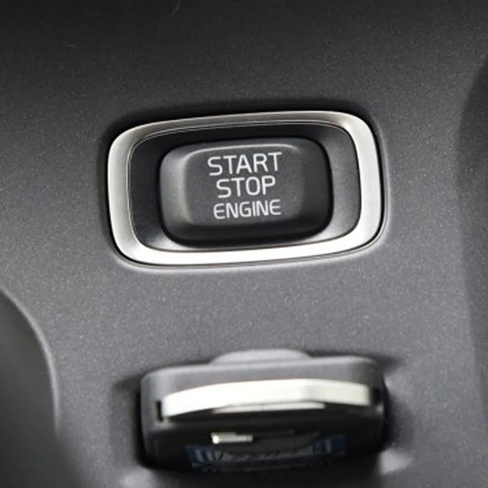 Однокнопочная кнопка пуска для Volvo декоративная наклейка ремонта автомобильного