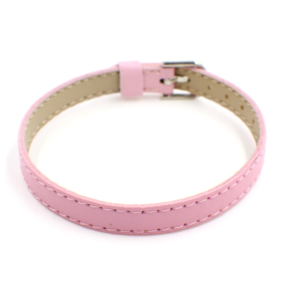 10 шт./лот браслет из искусственной кожи для женщин ювелирные изделия 8 мм шармы