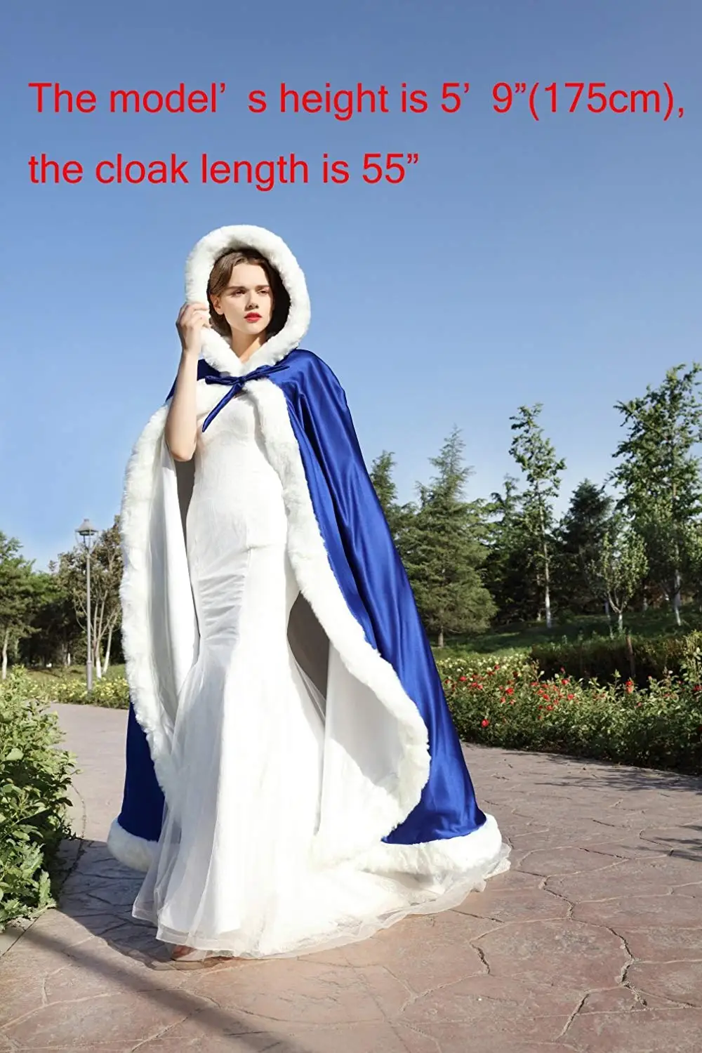 Новогодняя красная Свадебная накидка с меховой отделкой свадебная зимняя