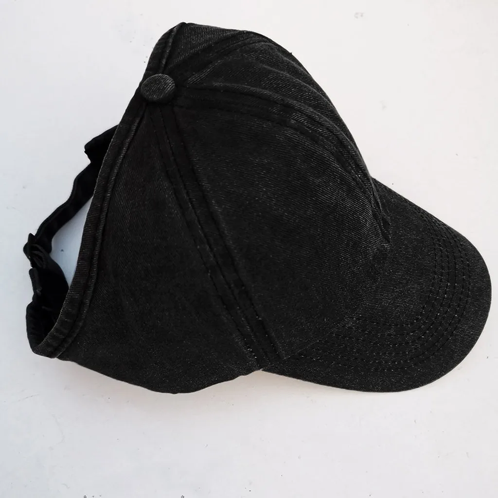 

New Outdoor Sport Baseball Cap Adjustable Peaked Hat Men And Women Summer Fashion Sunshade Caps Solid Vintage Hip Hop Hat