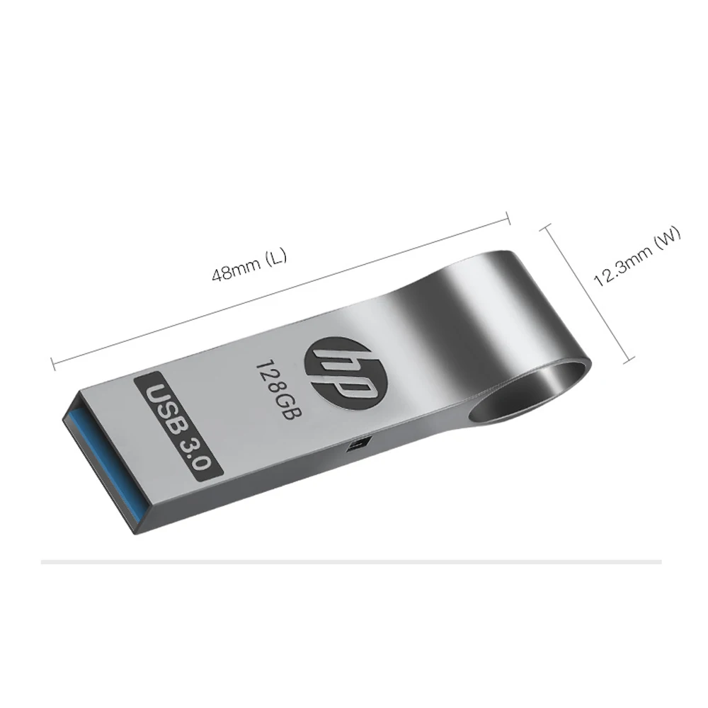 Hp Mini Metal флеш накопитель USB 3 0 128 ГБ 64 32 16 на ключ портативная карта памяти флешка