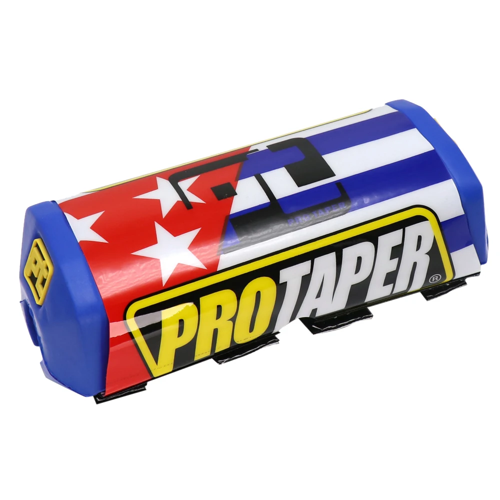 Синий ZSDTRP для 26 мм руль колодки Жир Бар 1-1/" пакет Dirt Bike Мотокросс Fat MX резиновый гоночный руль для PROTAPER KTM - Цвет: Синий