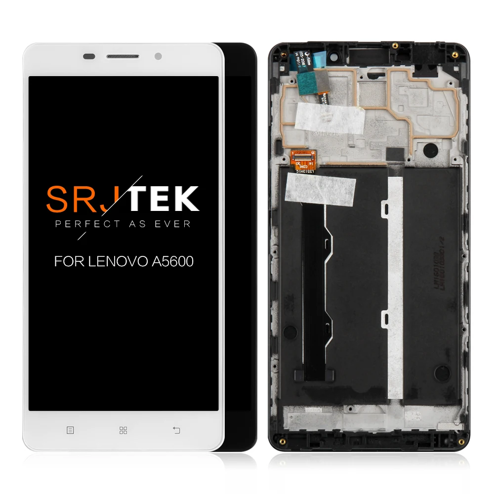 ЖК дисплей 5 дюйма для Lenovo A5600 A5860 с сенсорным экраном стеклянный сенсор Замена A 5600