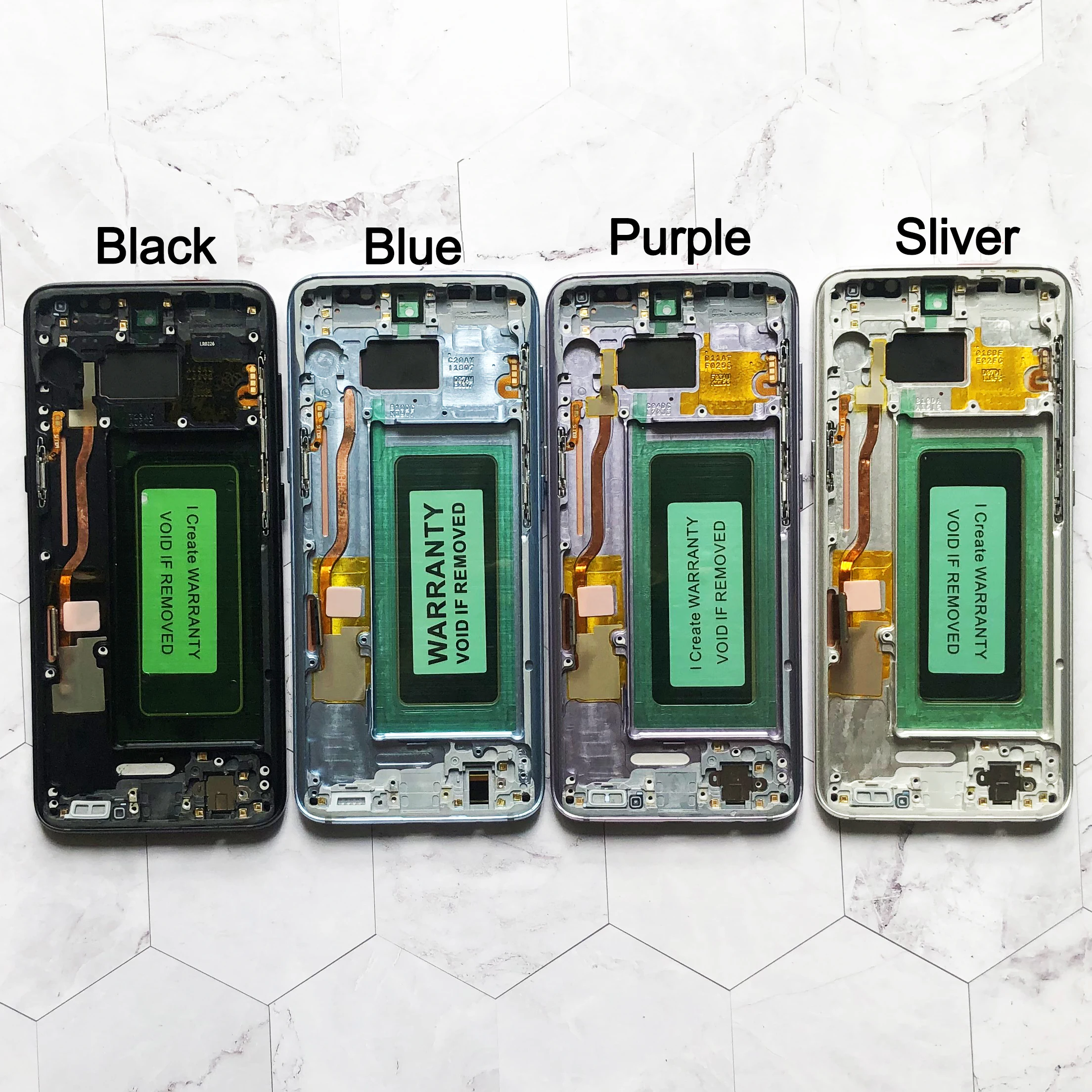 Дисплей с тачскрином BINYEAE для Samsung Galaxy S8 Plus рамкой/ без рамки AMOLED|Экраны мобильных
