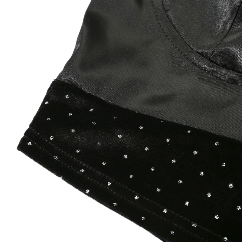 Женская блузка с пышными рукавами укороченный топ на одно плечо пикантная