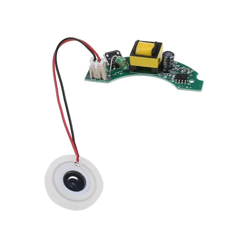 

DIY USB Mini Humidifier Kits Mist Maker and Driver Circuit Board Fogger Atomization Film Atomizer Sheet Mini Oscillating