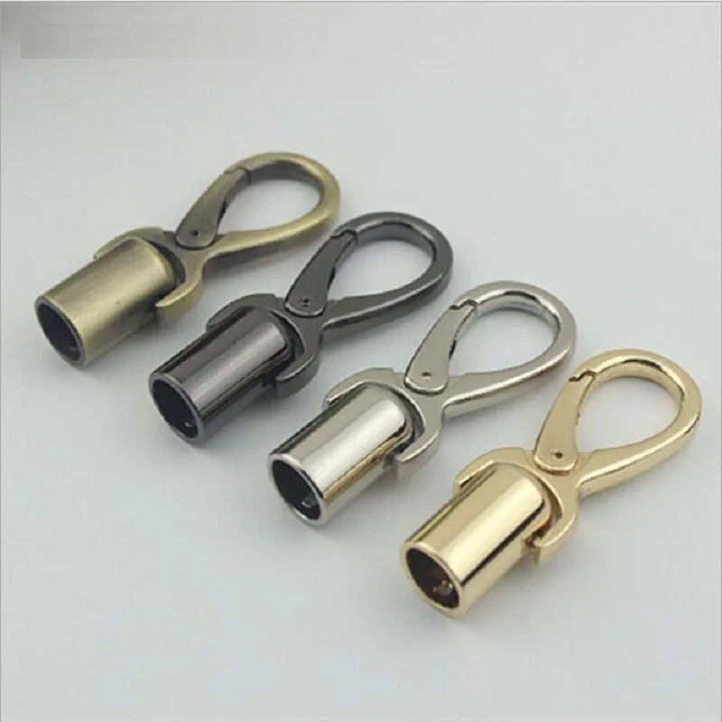 (10 шт./лот) кожаные сумки с металлическим покрытием|bag hook|dog bucklemetal bags accessories |