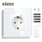 Настенная розетка BSEED Mvava, Wi-Fi, с таймером, для умного дома