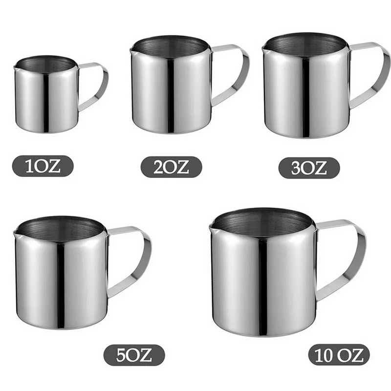 Кувшин для взбивания молока из нержавеющей стали кружка кофе эспрессо кувшин