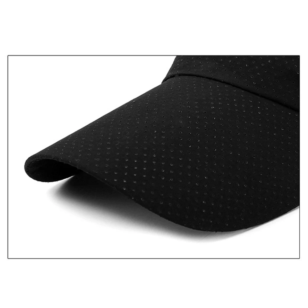 Спортивная Кепка унисекс летняя Регулируемая с солнцезащитным козырьком кепка