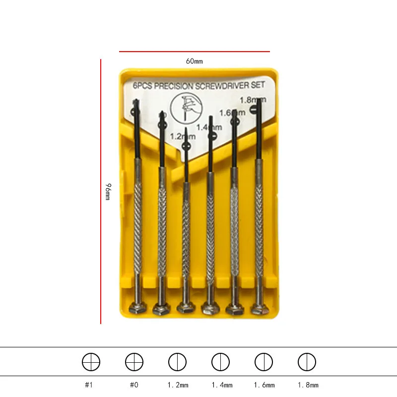 16pcs High Quality Multifunctional Precision Instrument Small Screwdriver Mobile Phone Watch Clock Repair Tool Set | Инструменты