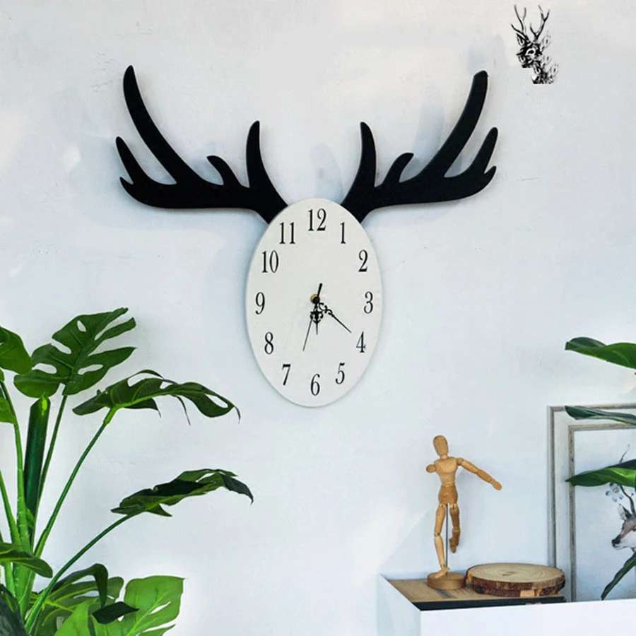 

Large Wood Wall Clock Vintage Creative Design 3d Clock Vintage Cuckoozegar Scienny Guesse Women Mickey Hanging Home Decor