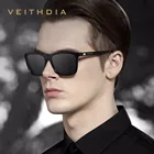 Мужские и женские солнцезащитные очки VEITHDIA, винтажные спортивные фотохромные поляризационные очки с линзами UV400, аксессуары для мужчин, V6108