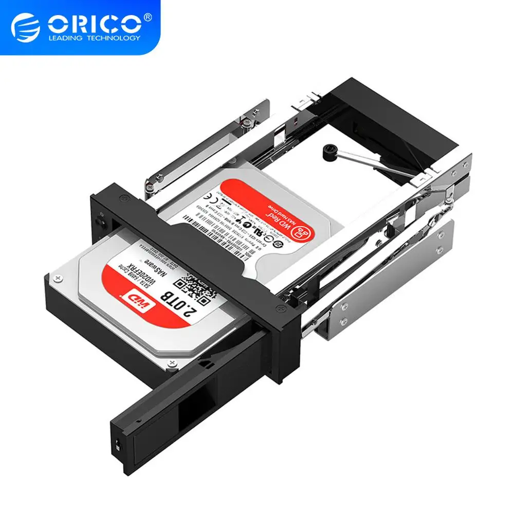 Кронштейн для внутреннего жесткого диска ORICO переходник с 5 25 на 3 дюйма SATA HDD