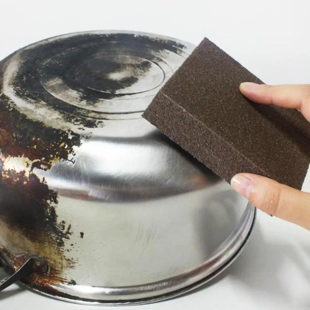 

Губка Карборундовая щетка Кухня стиральная сильные обеззараживающие вещества для уборки нано-наждак для удаления ржавчины инструмент из в...