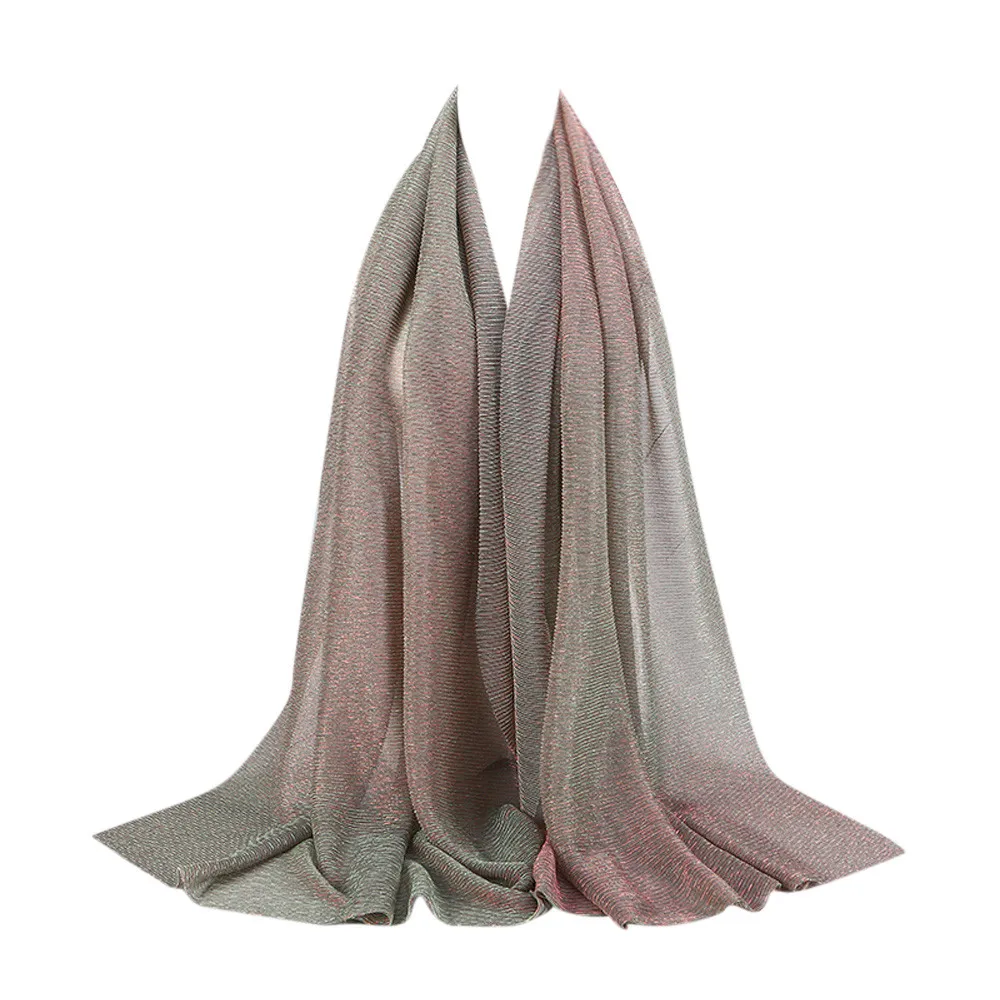 Шарф 2020 Новое поступление женский Премиум вискоза Макси морщинка облако хиджаб