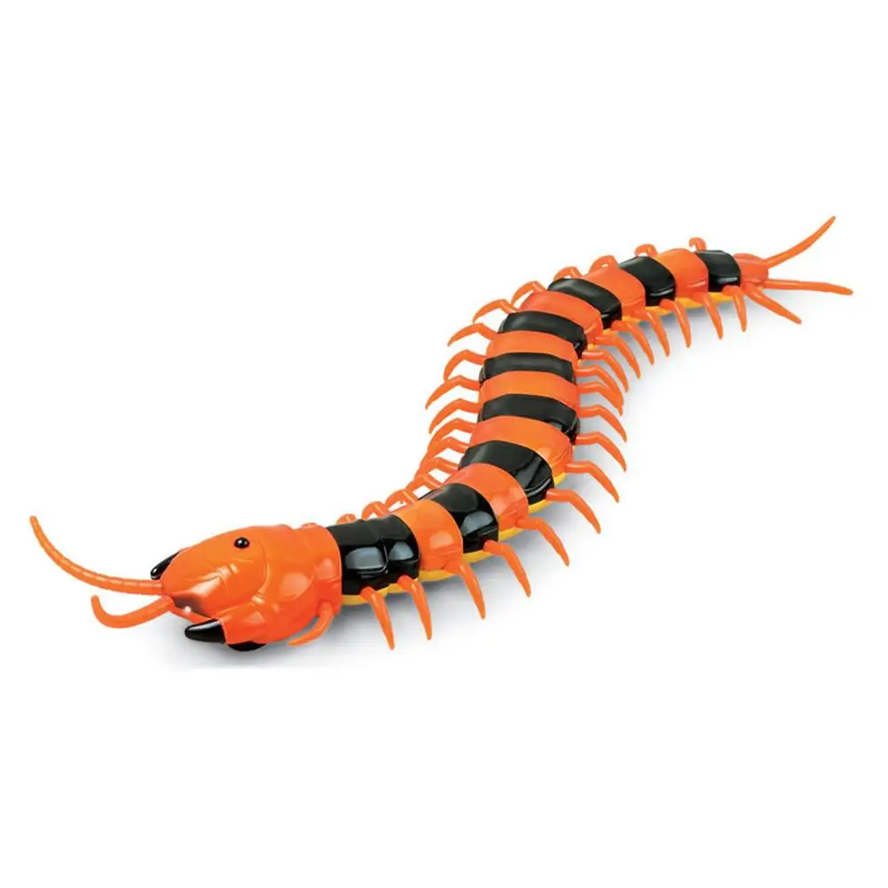 

NEW Infrared RC Remote Control Simulation Centipede Creepy-Crawly Kids Toy Gift Orange Black