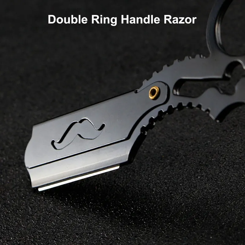 Парикмахерская бритва Стрижка бороды бровей инструмент для бритья ручная