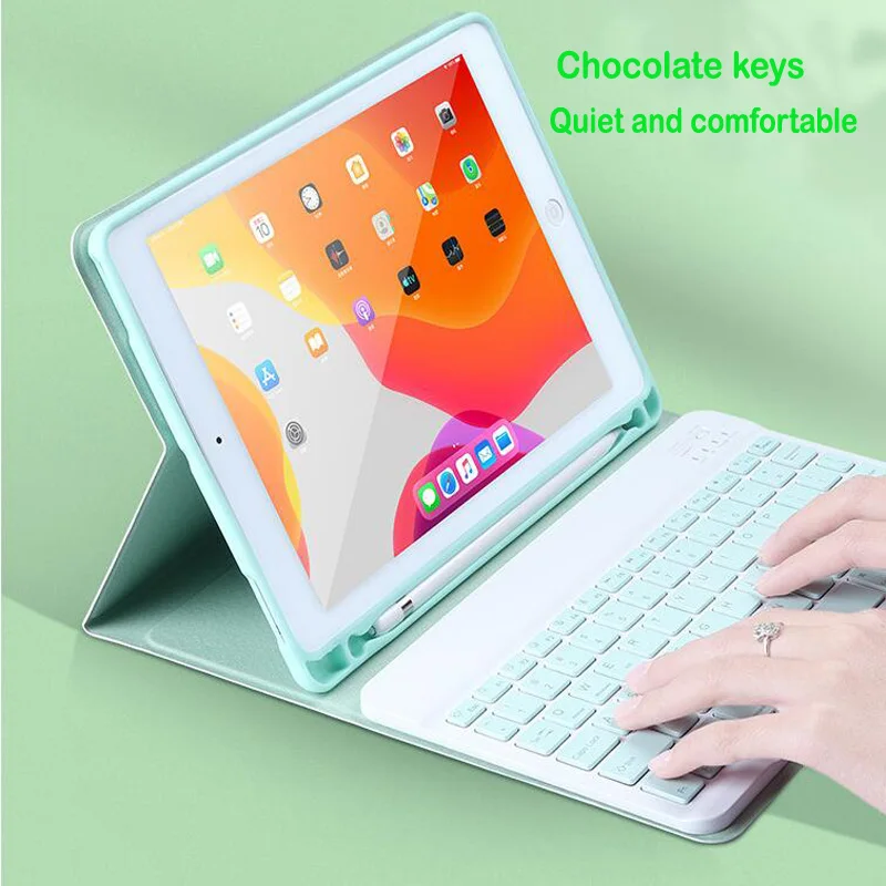 Case for Apple iPad Air 10.5 2019 3 Pro 2017 Bluetooth Keyboard Cover A1701 A1709 A2123 A2152 A2153 A2154 | Компьютеры и офис